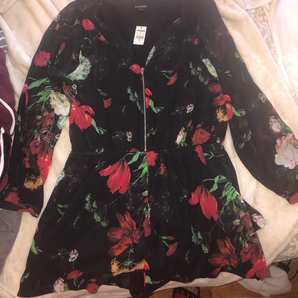 Long sleeve romper NWT